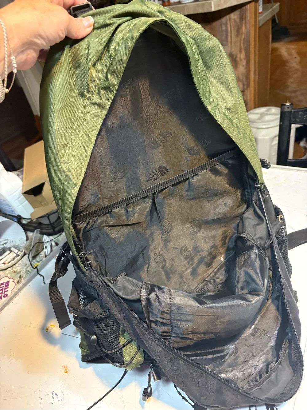 The North Face electron backpack